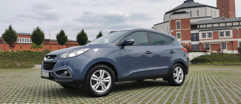 Hyundai ix35 cena 46800 przebieg: 99200, rok produkcji 2013 z Dobczyce małe 277